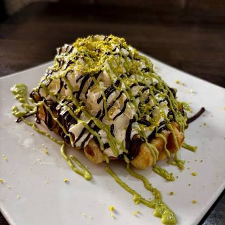 Pistachio- Waffles