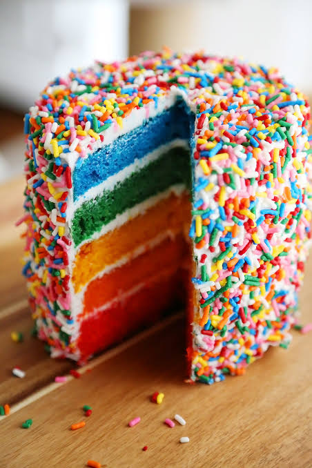 Rainbow cake