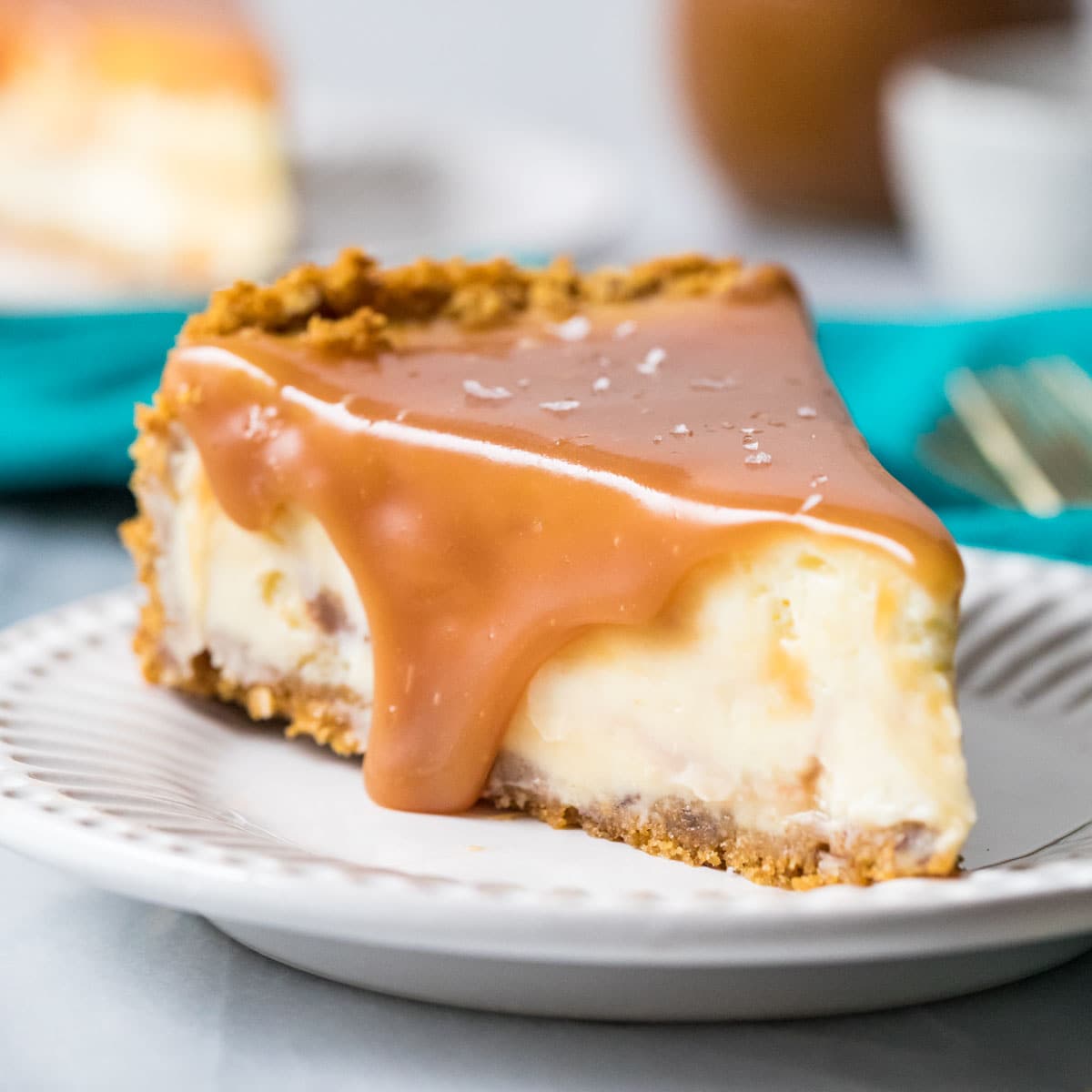Caramelised cheesecake